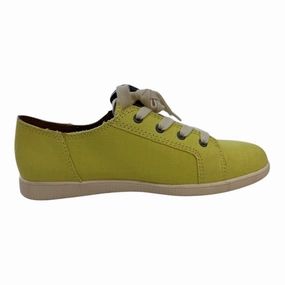Shoes Sneakers By ZODIAC In White & Yellow, Size:8 Dynamic Style