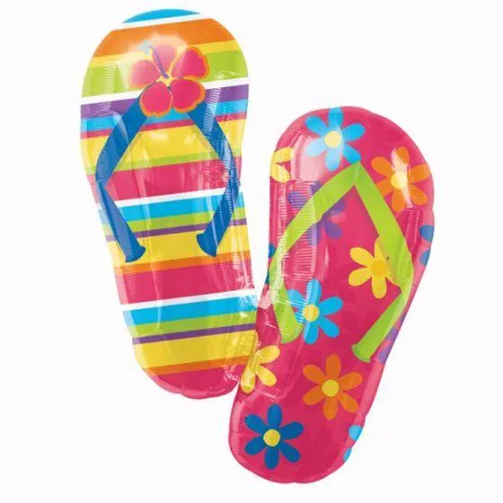 Flip Flops Foil Balloon - 64cm x 84cm