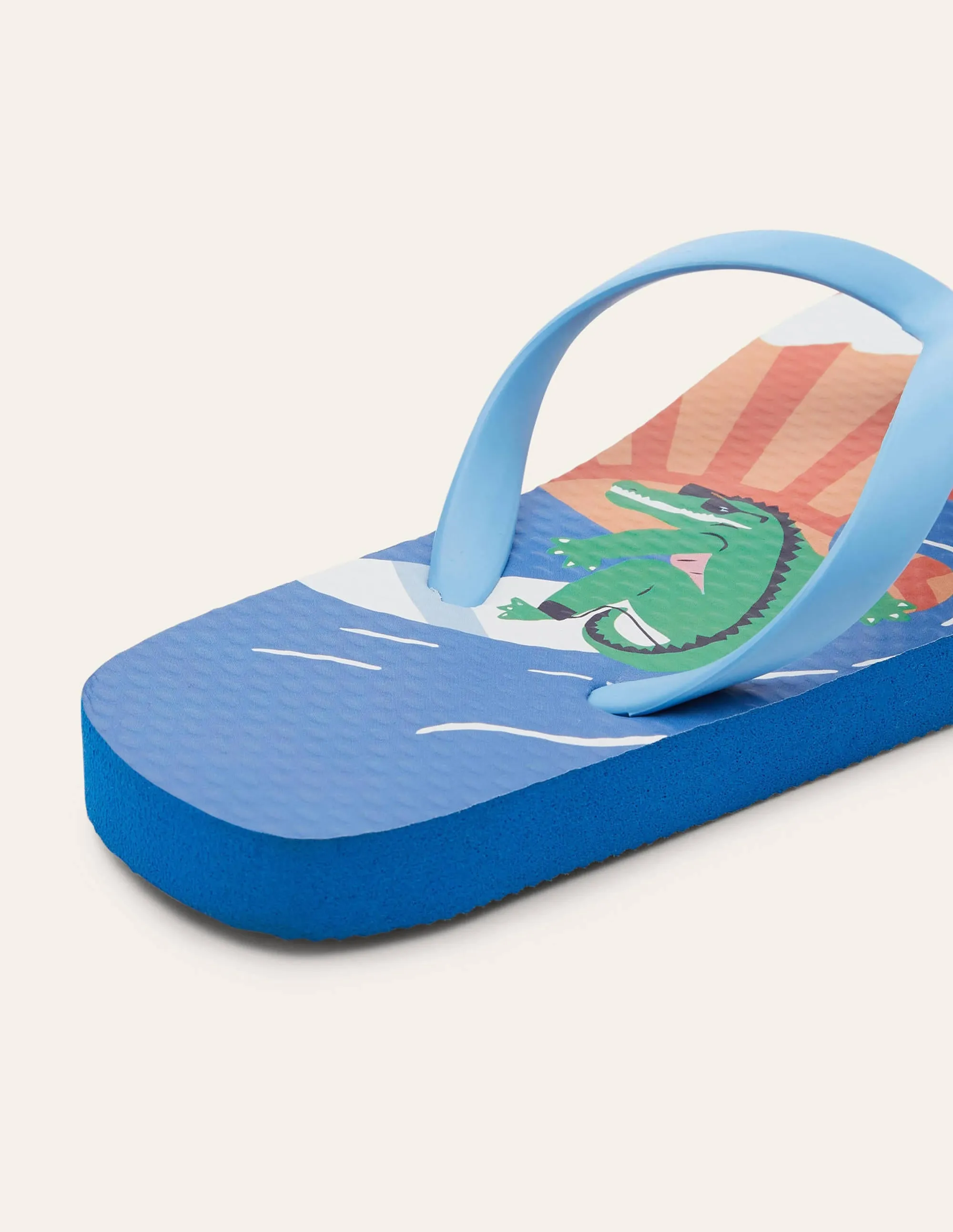Flip Flops-Multi Crocodile