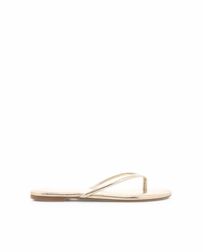 FLOWER - GOLD METALLIC Supportive Footbed platform