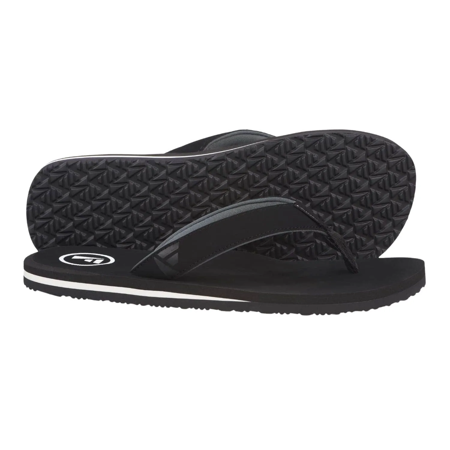 FoamLife Tarlan Flip Flops - Black