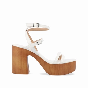 Durable Fit EMERYNN HEELED SANDALS IN VEGAN LEATHER