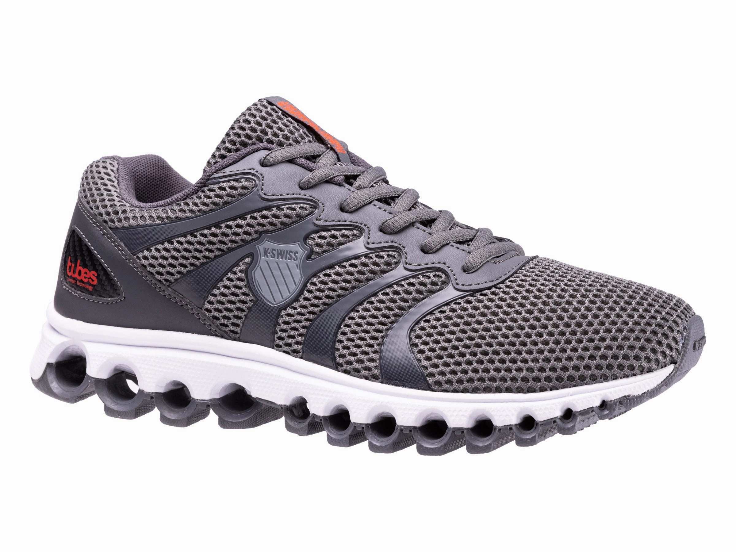 Cushioned Base Health Focused All Day Comfort 07112-061-XW | TUBES 200 | ASPHALT/JET BLACK/SPICY ORANGE