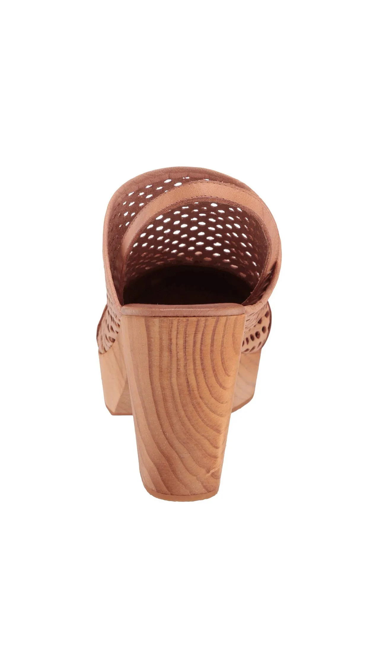 Free People Logan Natural Leather Clogs