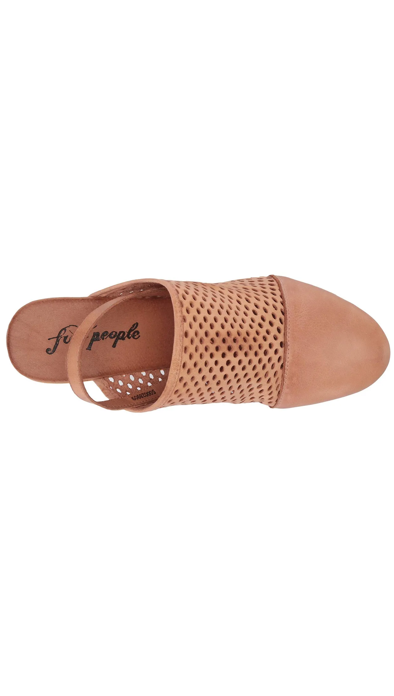 Free People Logan Natural Leather Clogs