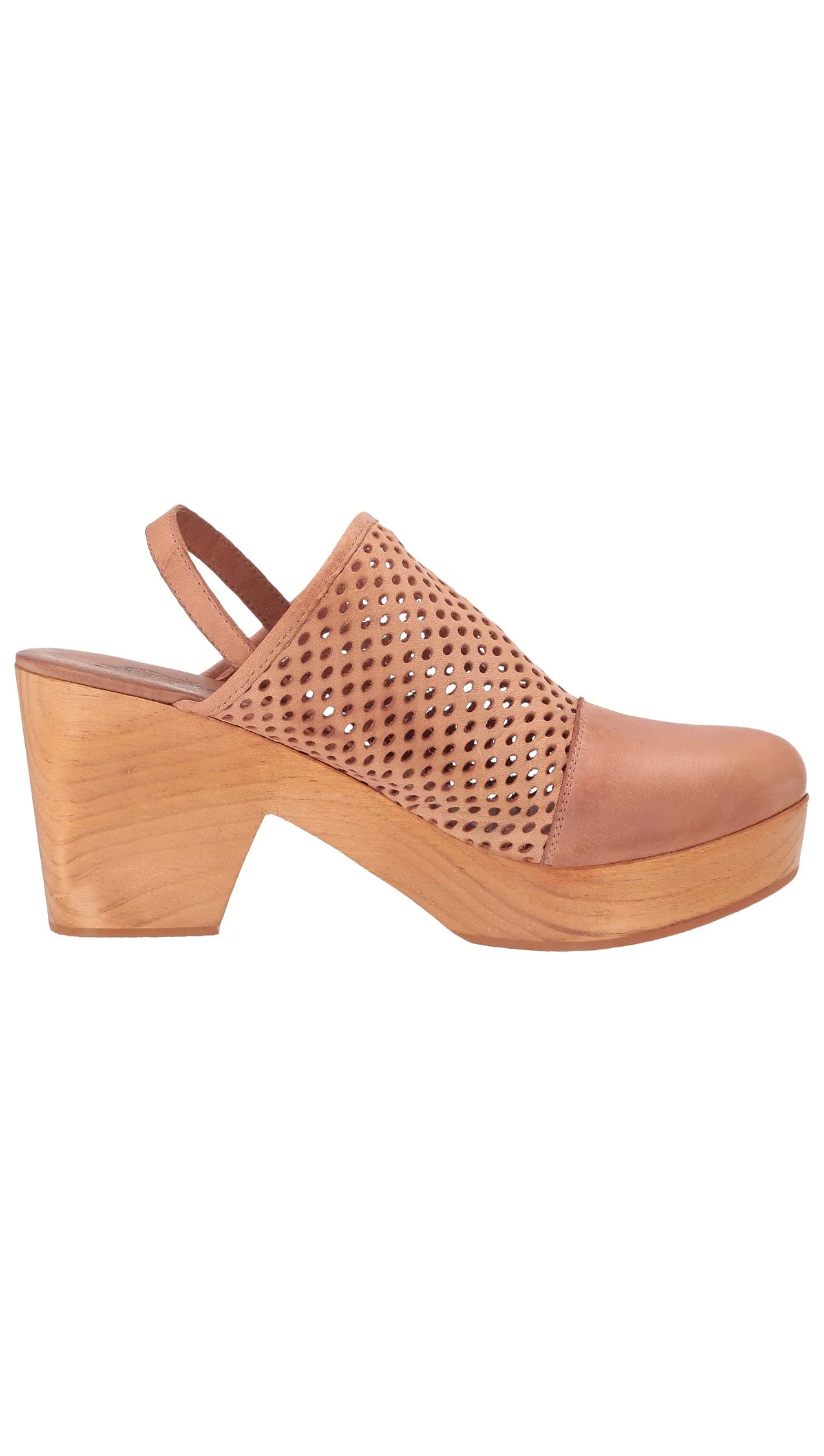 Free People Logan Natural Leather Clogs
