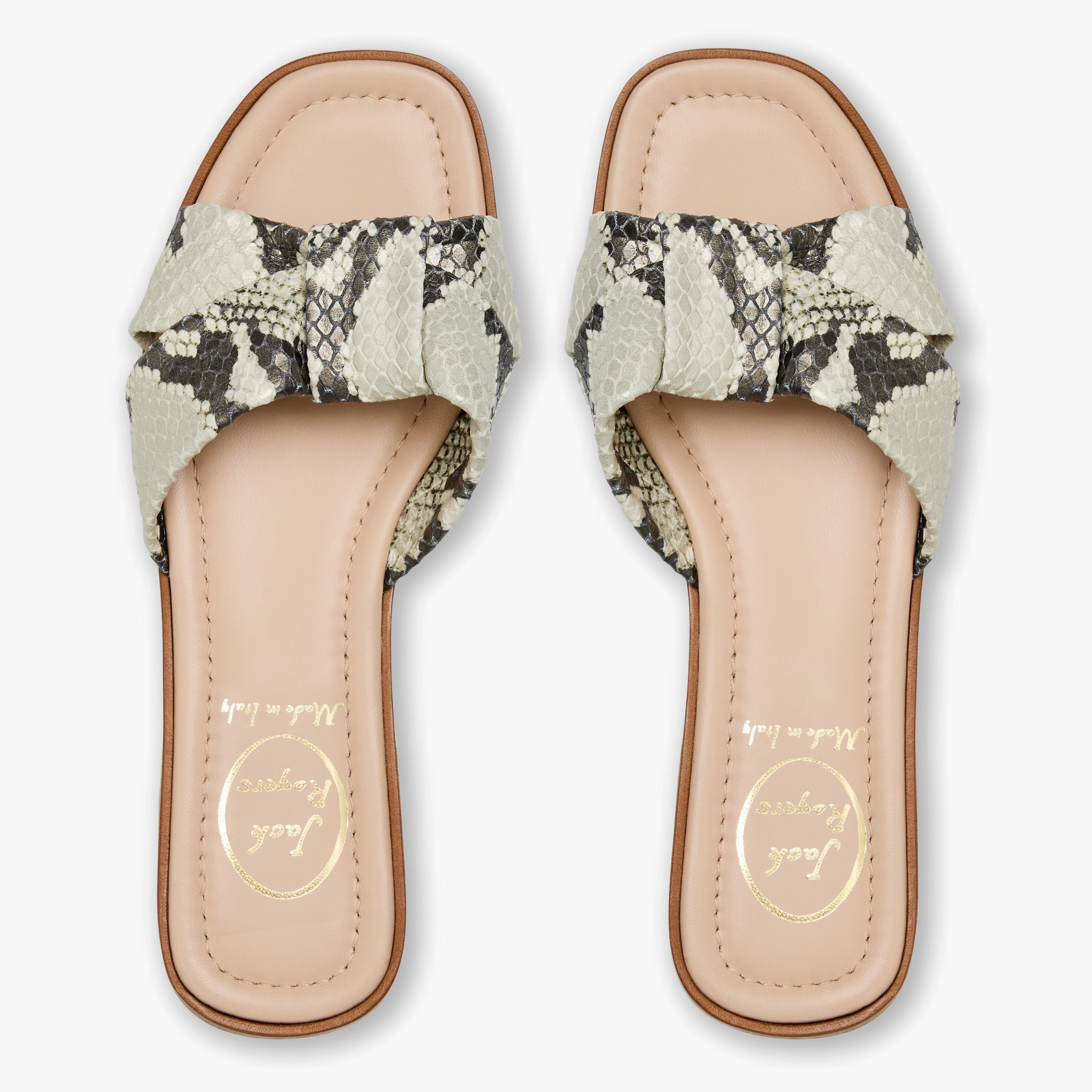 Monica Italian Leather Slide Footwear for Men