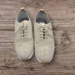 Simple Outline Shoes Sneakers By Cole-haan In Beige, Size: 10