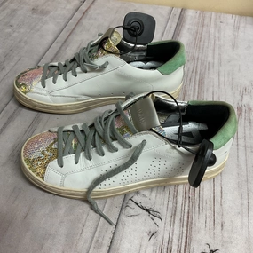 Shoes Sneakers By P448 In Green, Size:37 Walking Ease