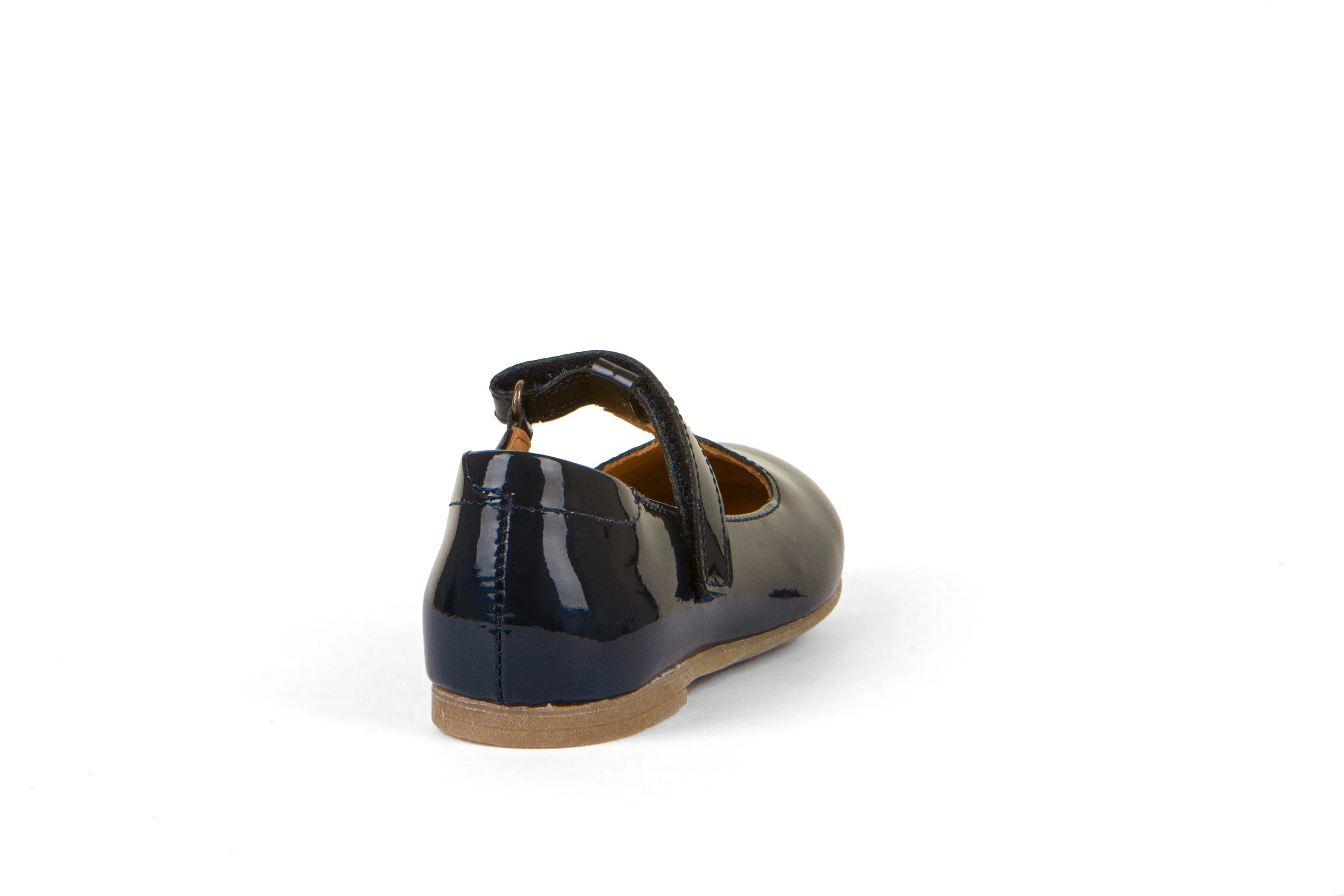 Froddo Girl's Fiona T Bar Dress Shoes - Blue Patent
