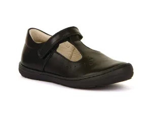 Froddo School Shoes | Mia T Bar | Black Leather
