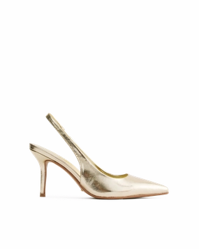 BLONDIE - GOLD METALLIC Weekend Outing Smooth Fit