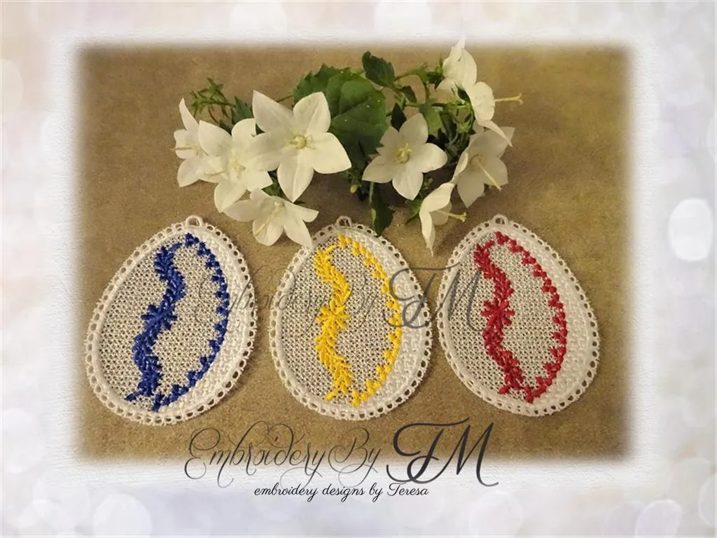 FSL egg / 4x4 hoop