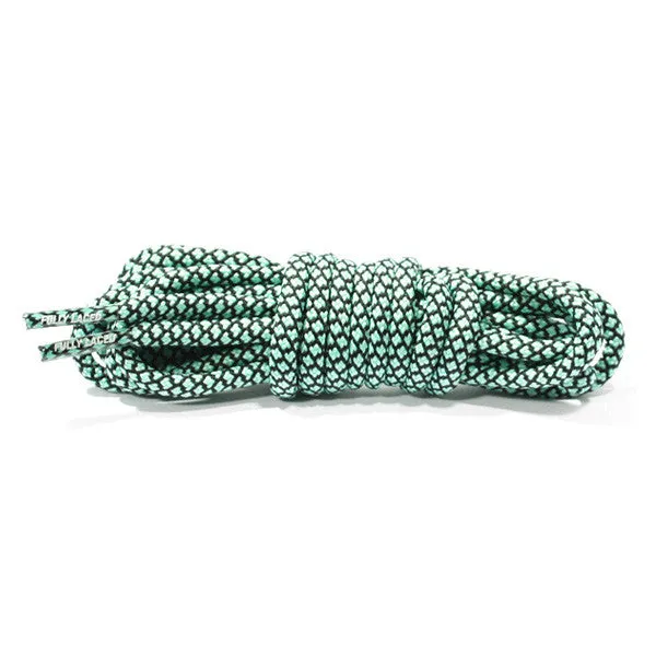 Fully Laced Tiffany Aqua/Black Laces