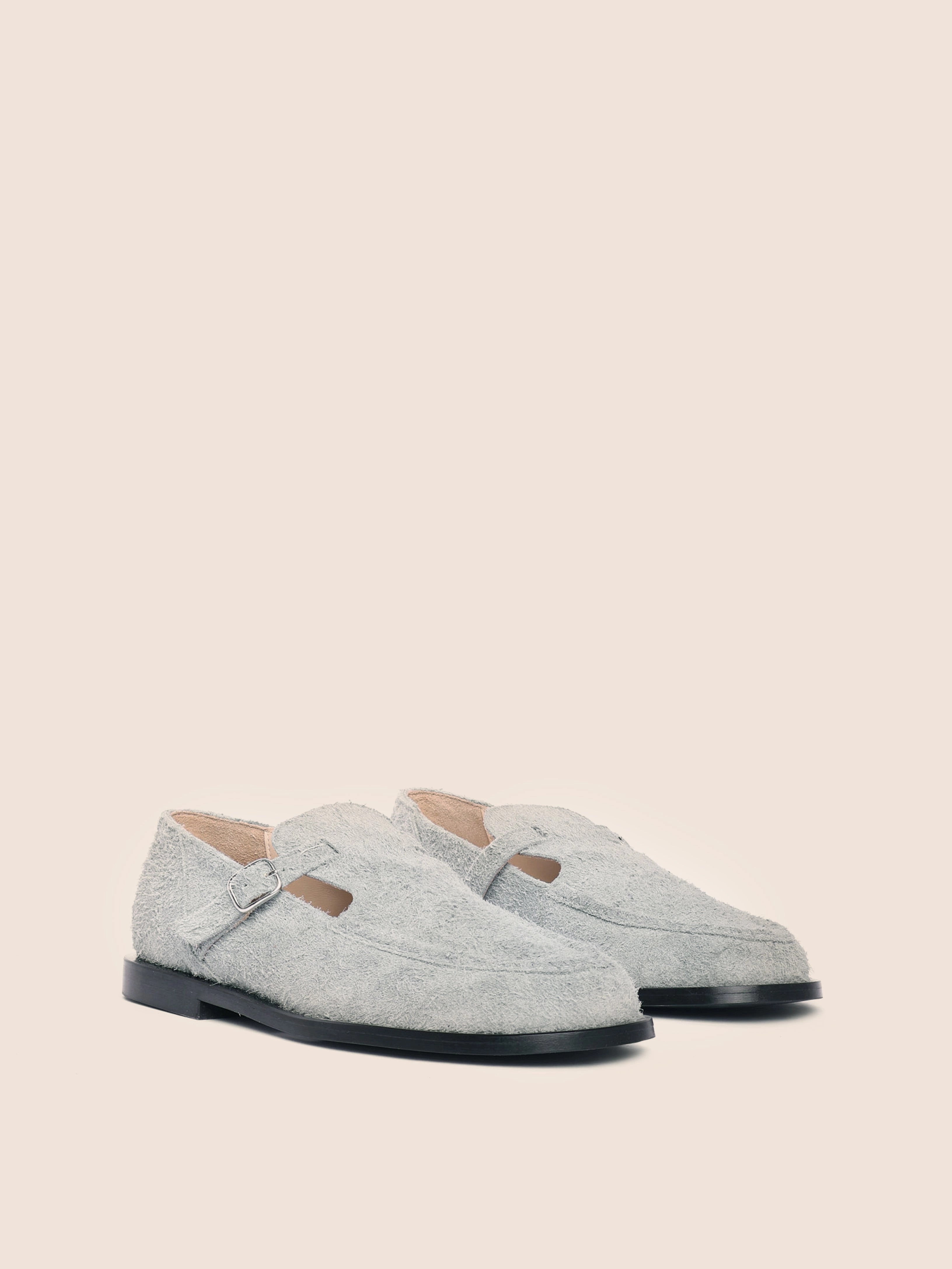 Love Step Zafra Grey Flat