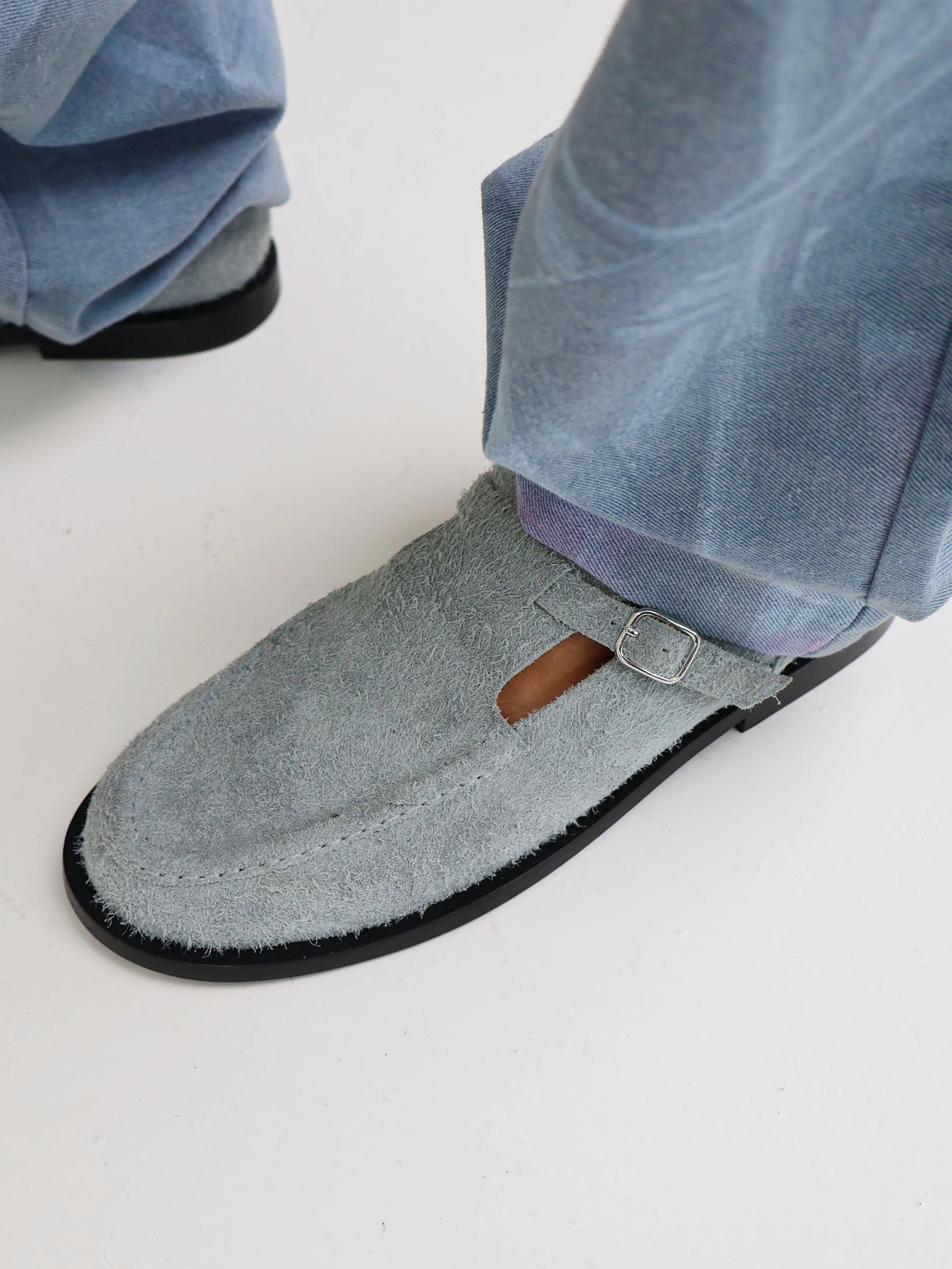 Arch support Flexible Cushioning Zafra Grey Flat