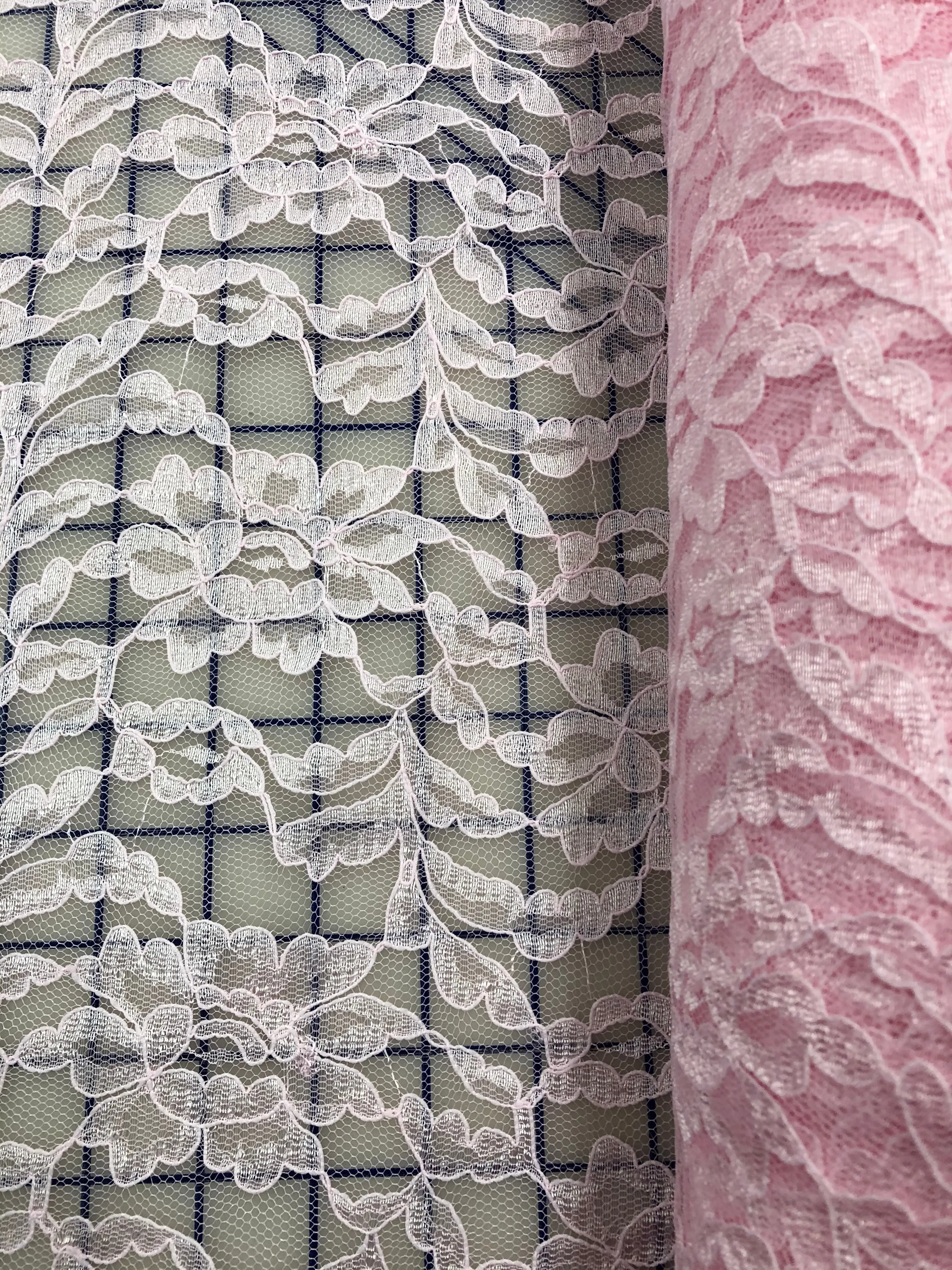 Galloon Lace - 60-inches Wide Candy Pink Close-Out