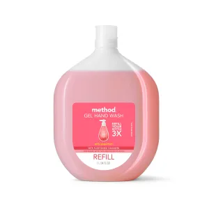 gel hand wash refill 1L - pink grapefruit