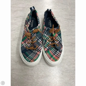 Shoes Sneakers By Sperry In Plaid Pattern, Size: 7 Comfortable Step