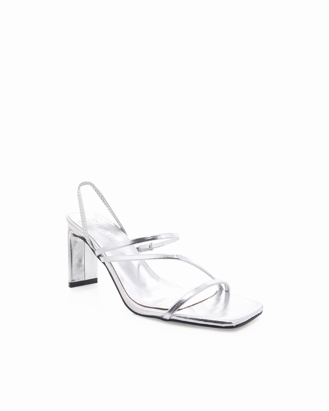GENNA - SILVER METALLIC Brunch Glam Charming Look