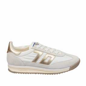 Unique Sole Durable Tread Design Barkley Jogger in Gold