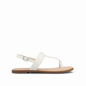GERRA SANDALS IN VEGAN LEATHER Y Strap Design