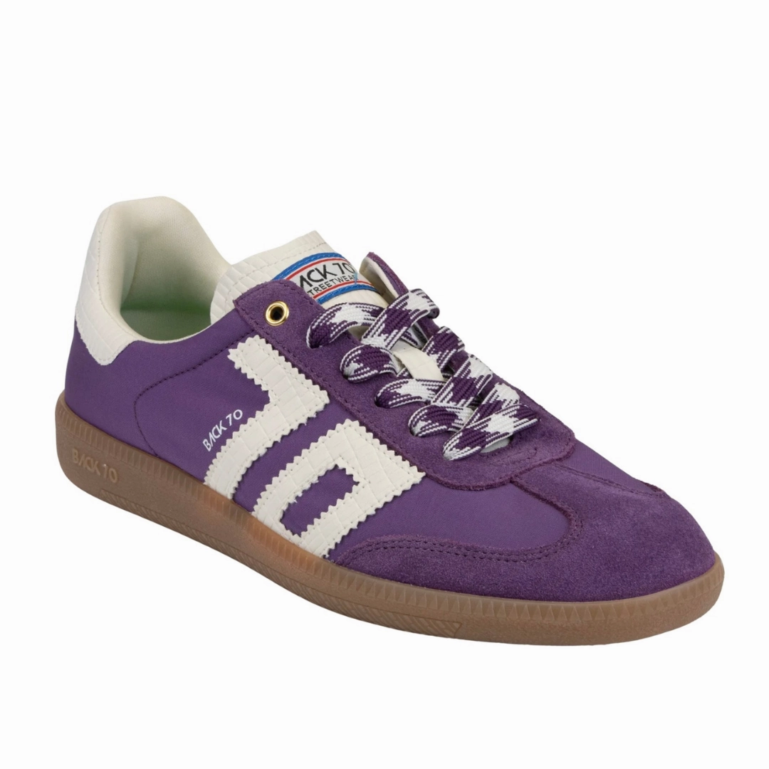 school students' loafers Ghost in Purple