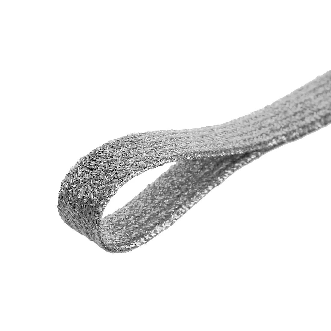 Glitter Metallic Shiny Flat Sneakers Shoelace Strings