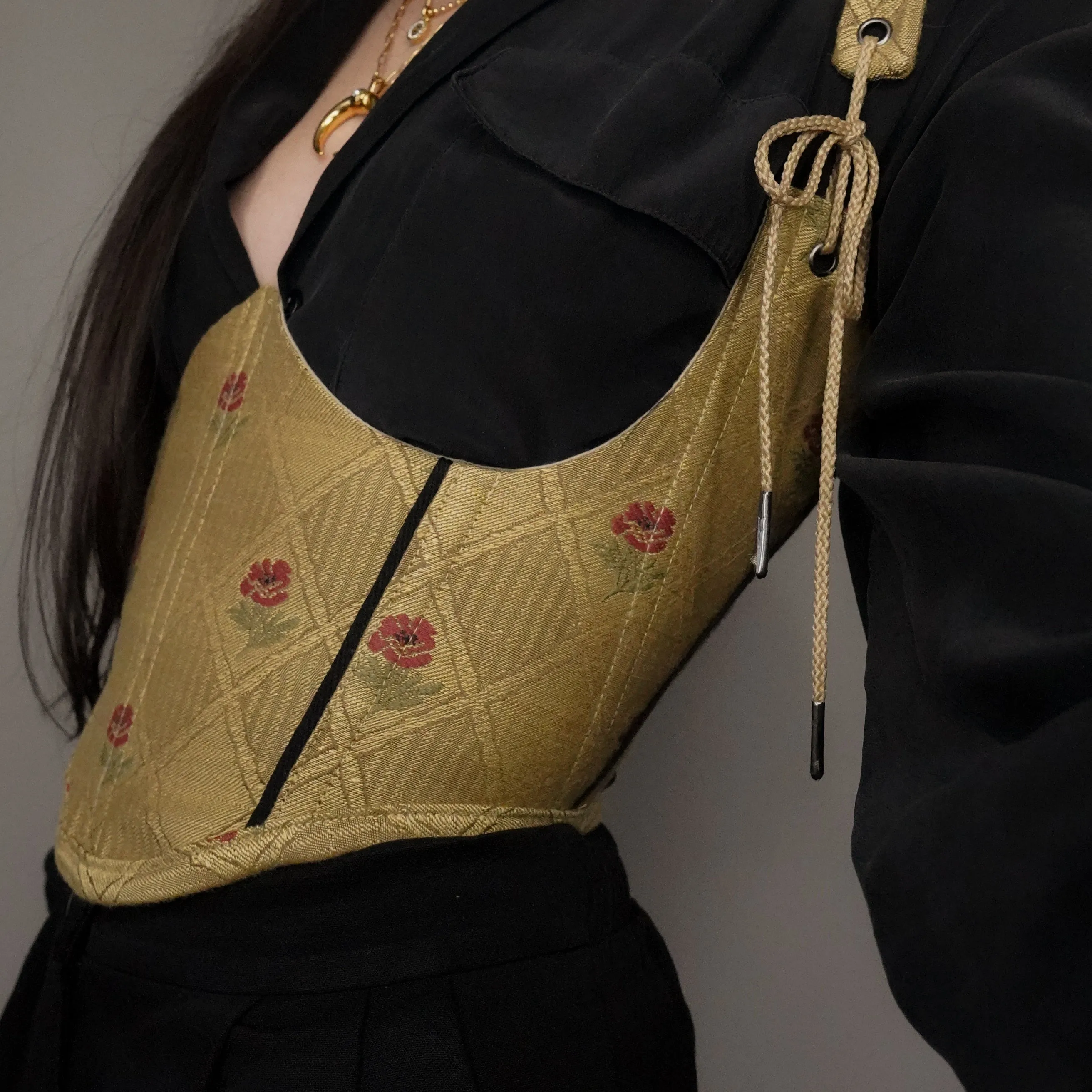 Golden Rose Underbust Corset