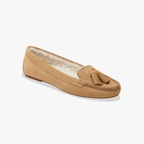 All Purpose Melnick Suede & Sherpa Tassel Moccasin