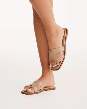 GORDY - PRALINE Summer Flat Shoes Espadrille Style