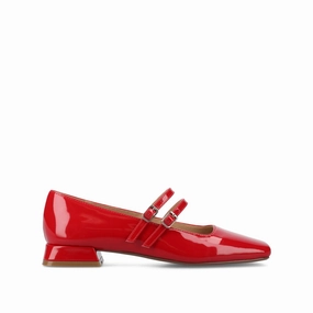 GREDAH MARY JANE DRESS FLATS IN WIDE Slip-On Shoes Low Cut Comfortable Sole