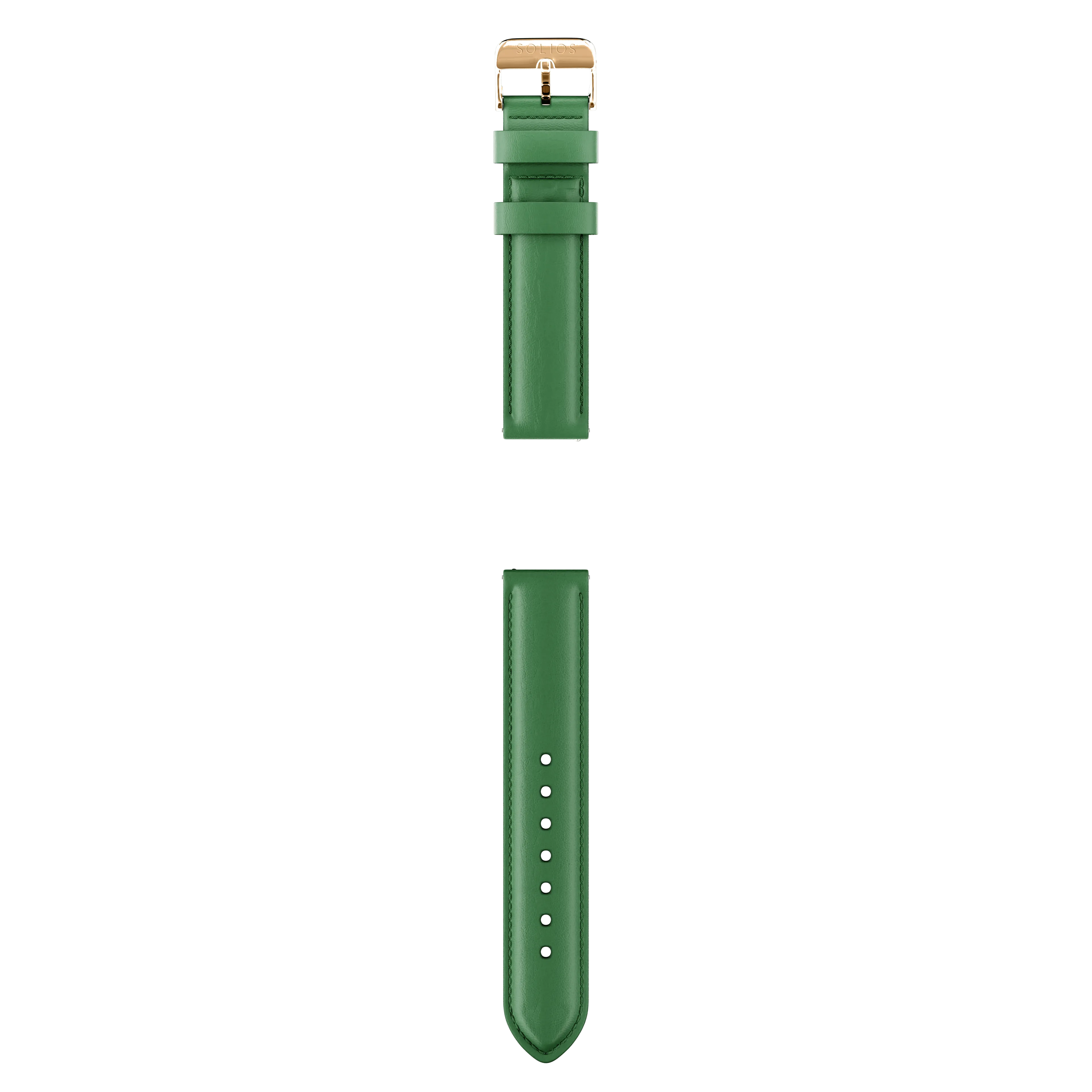 Green Eco Vegan Leather Strap