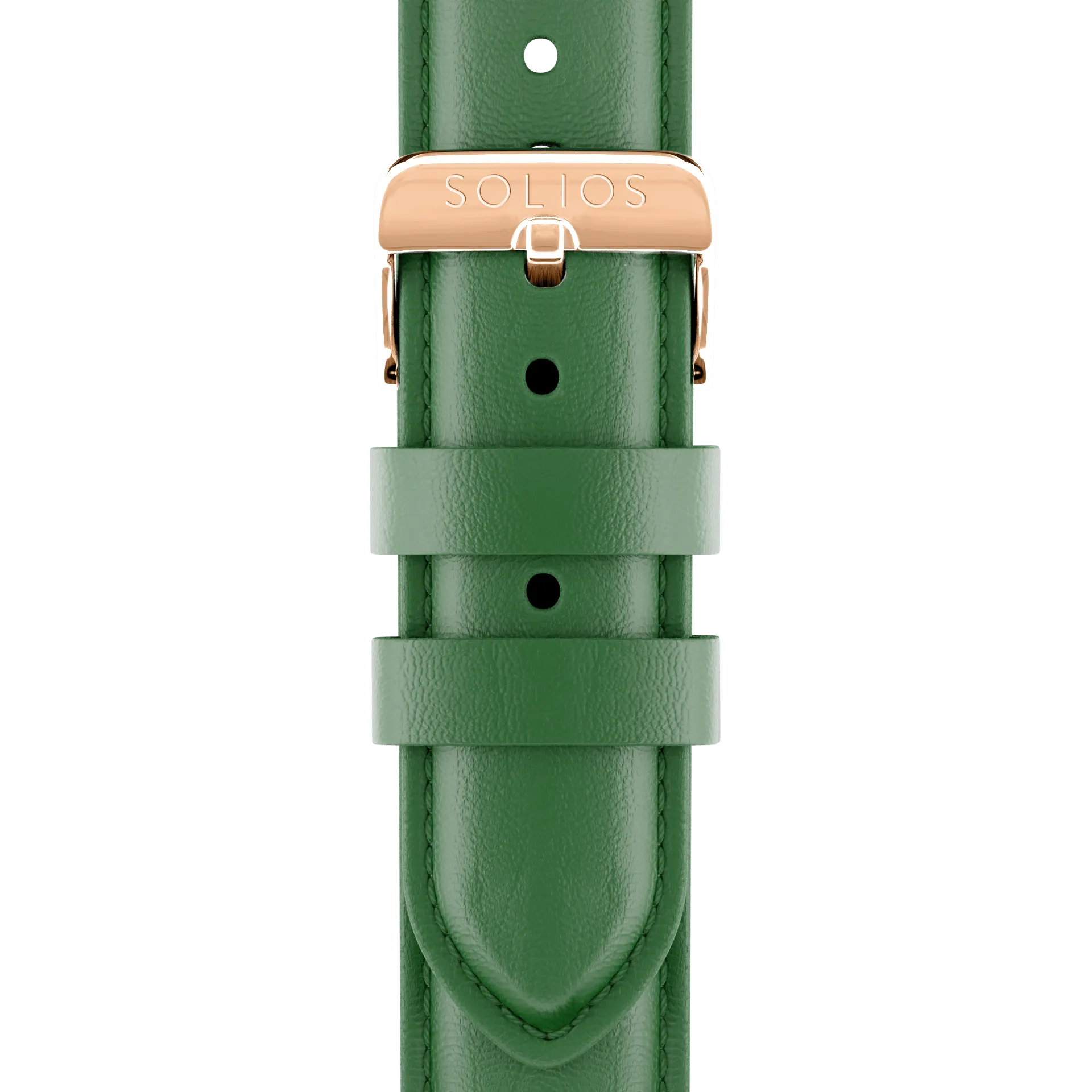 Green Eco Vegan Leather Strap