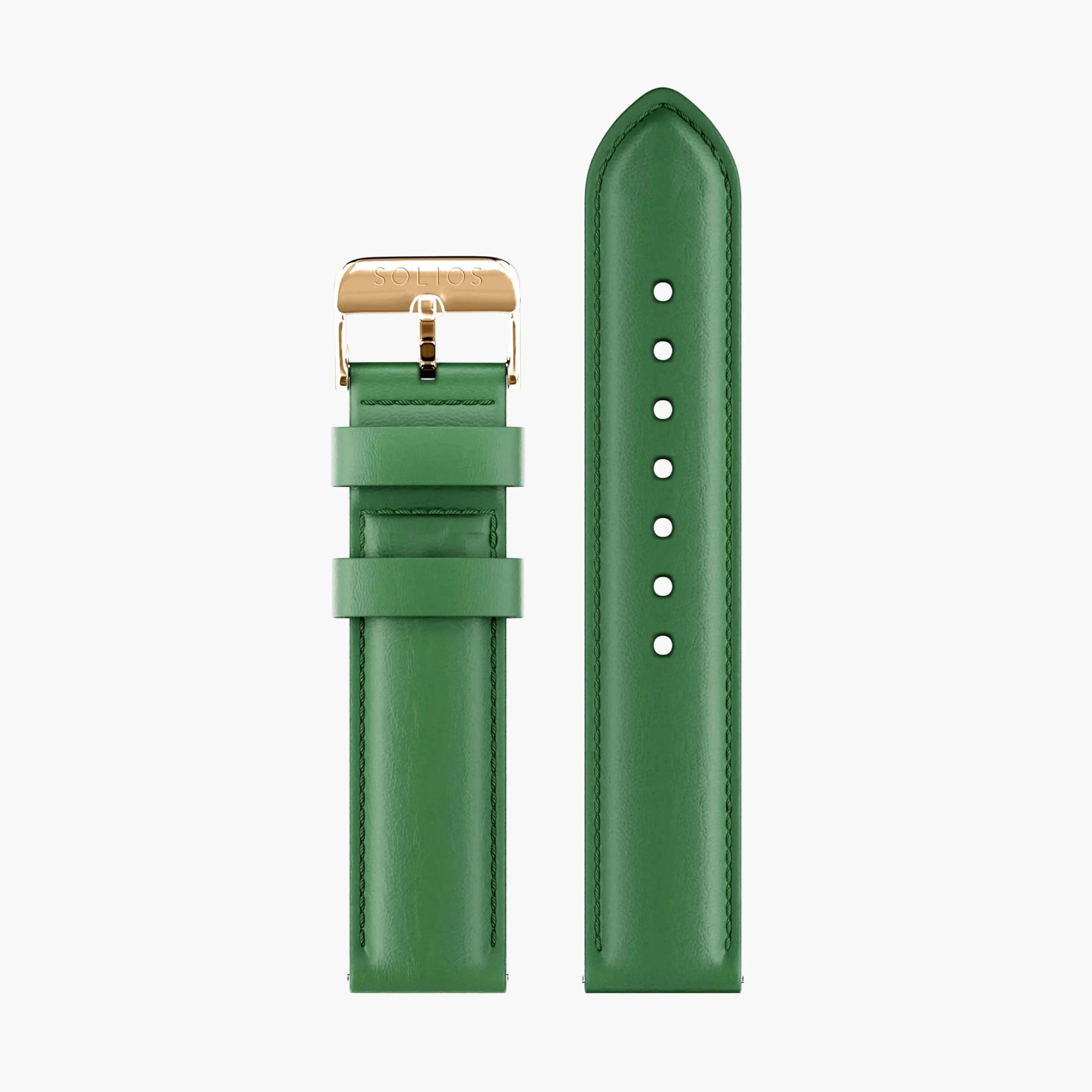 Green Eco Vegan Leather Strap