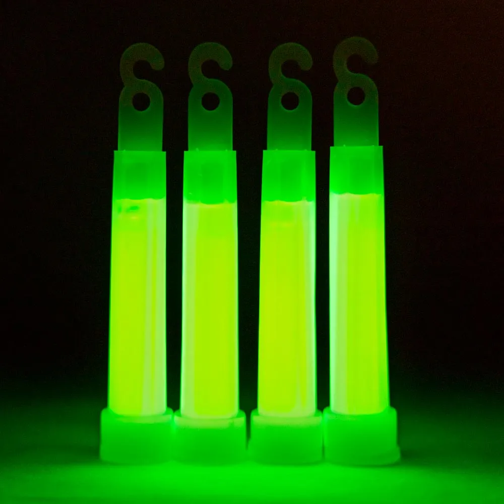 Green Light Glow Sticks (4-pack)