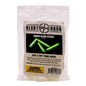 Green Light Glow Sticks (4-pack)