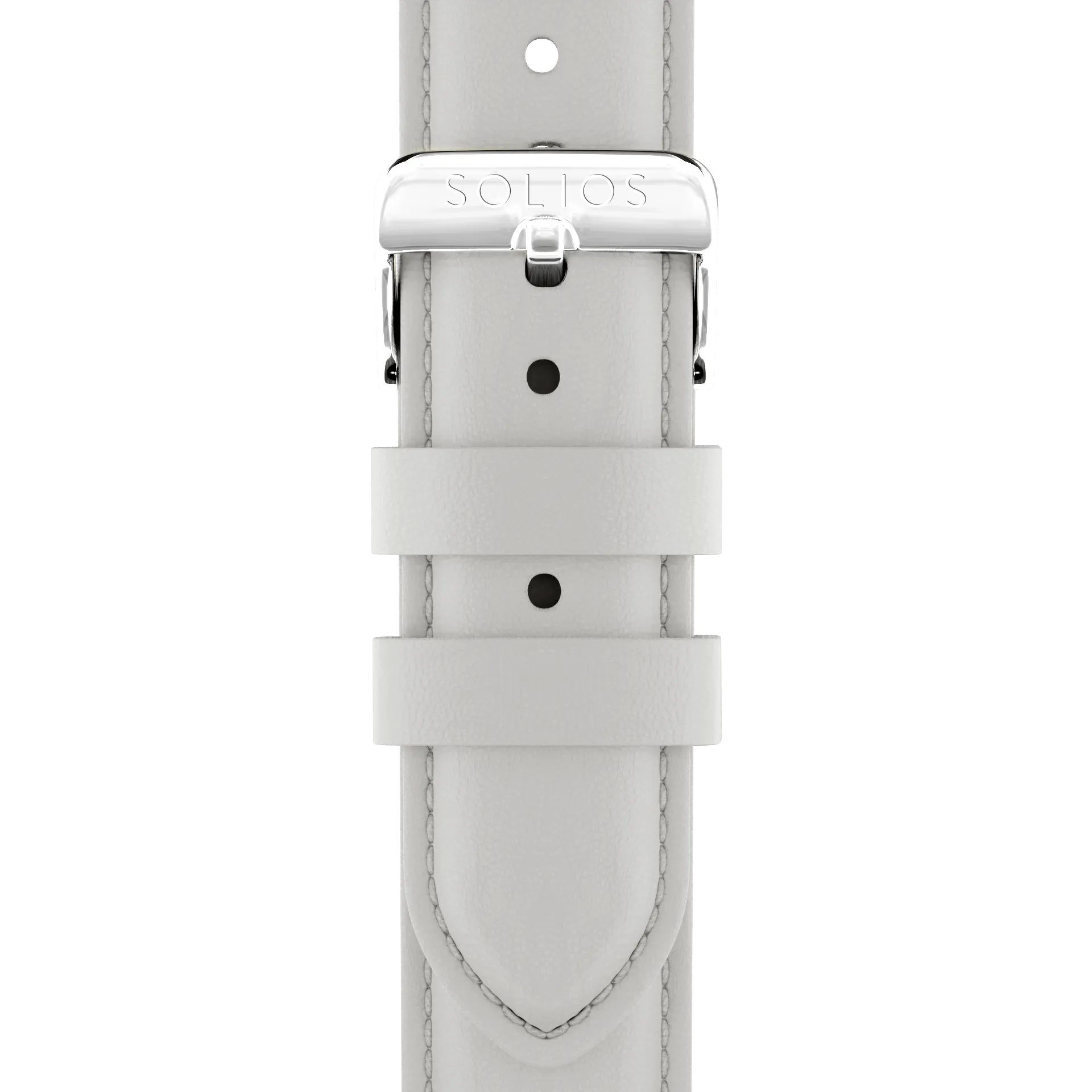 Grey Eco Vegan Leather Strap