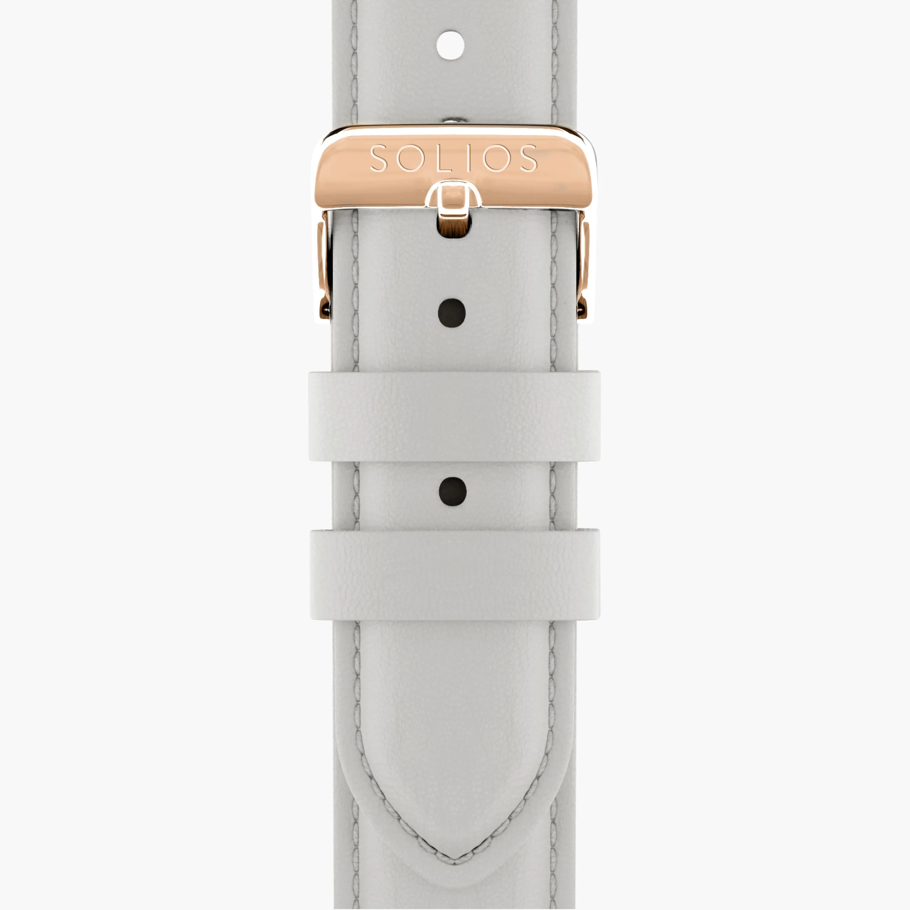 Grey Eco Vegan Leather Strap