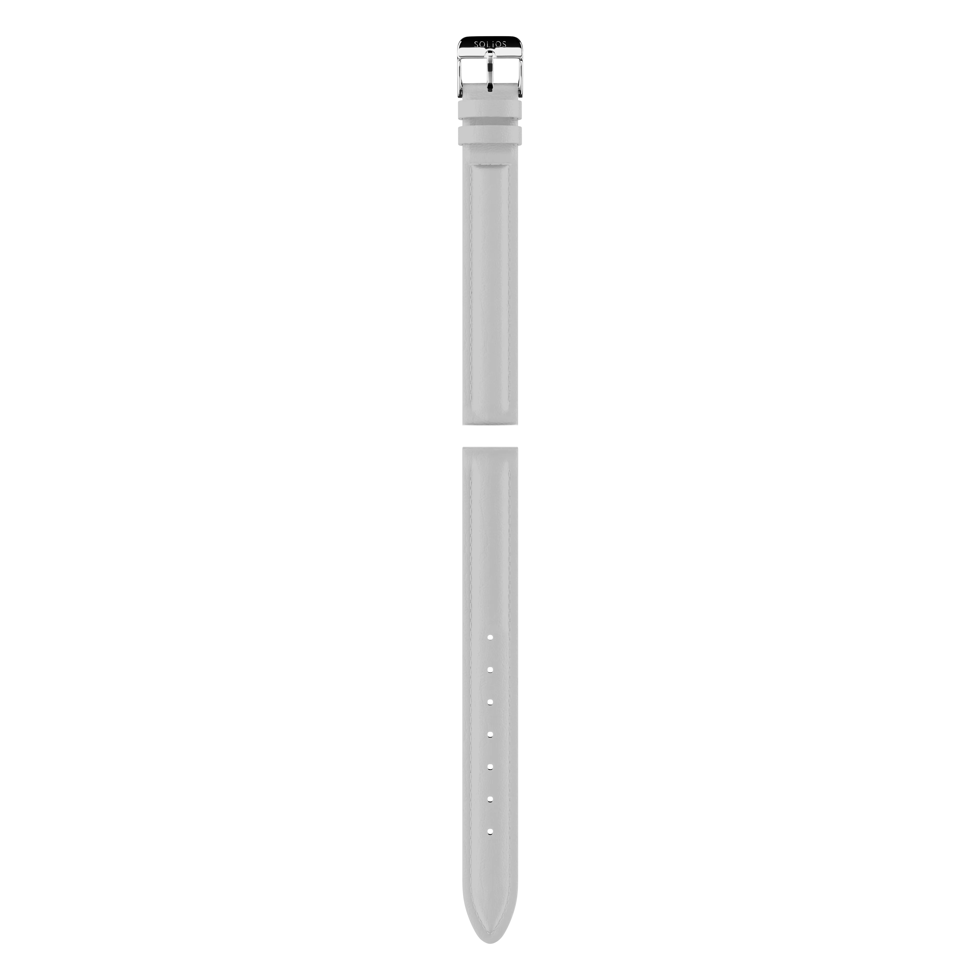 Grey Eco Vegan Leather Strap