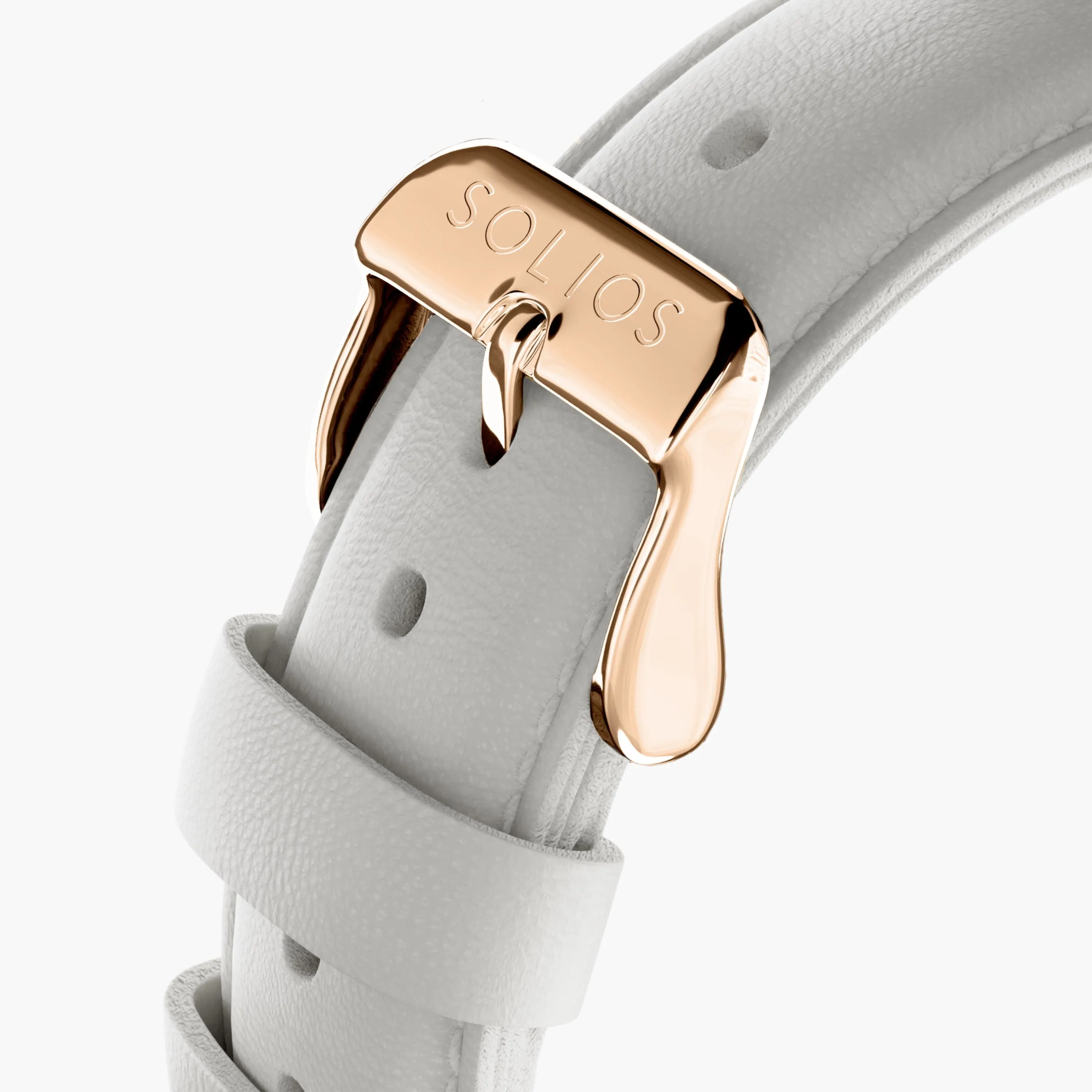Grey Eco Vegan Leather Strap
