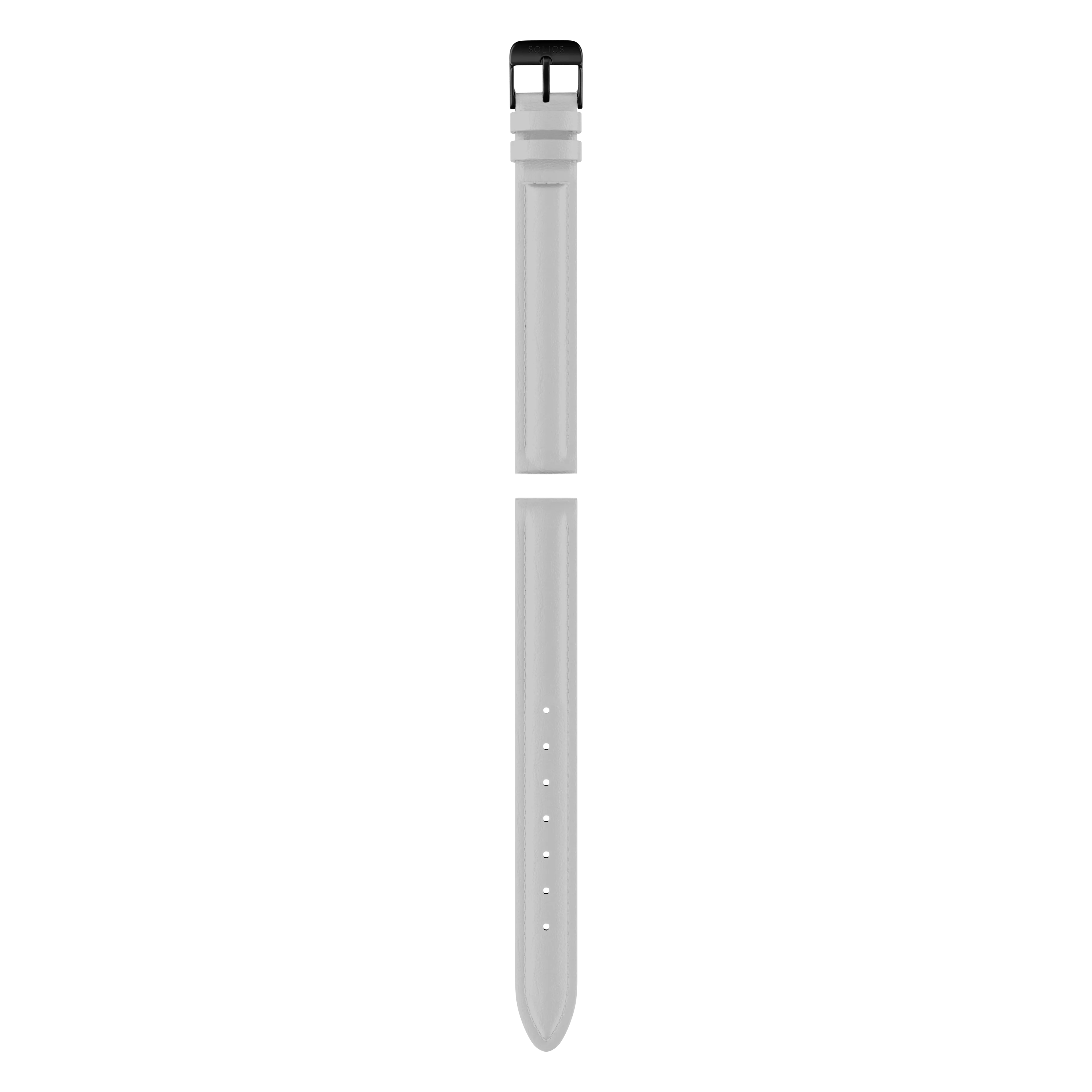 Grey Eco Vegan Leather Strap