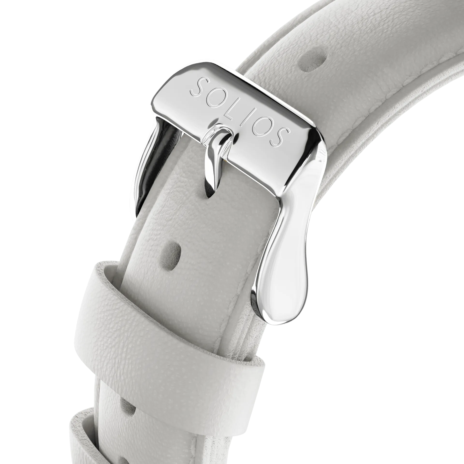 Grey Eco Vegan Leather Strap
