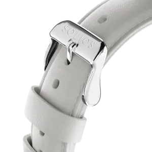 Grey Eco Vegan Leather Strap