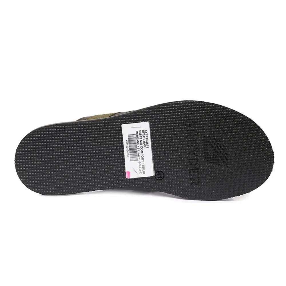 Greyder Men's Comfort Cross Over Slippers In Black