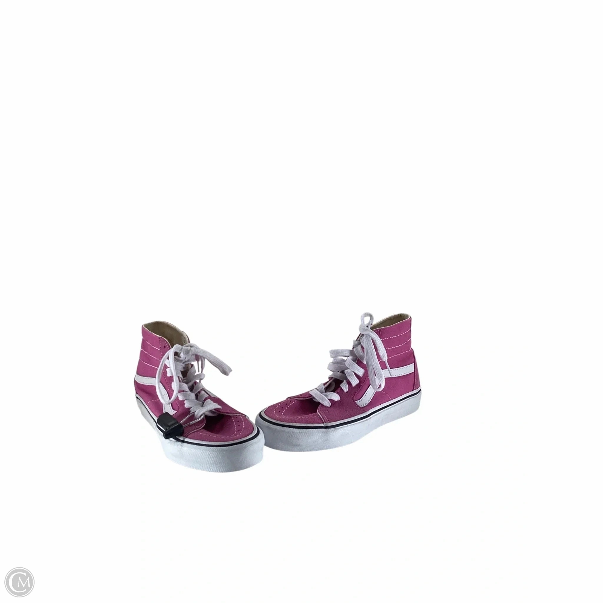 Shoes Sneakers By Vans In Pink, Size: 6.5 Trail Usage Stitched Detailing