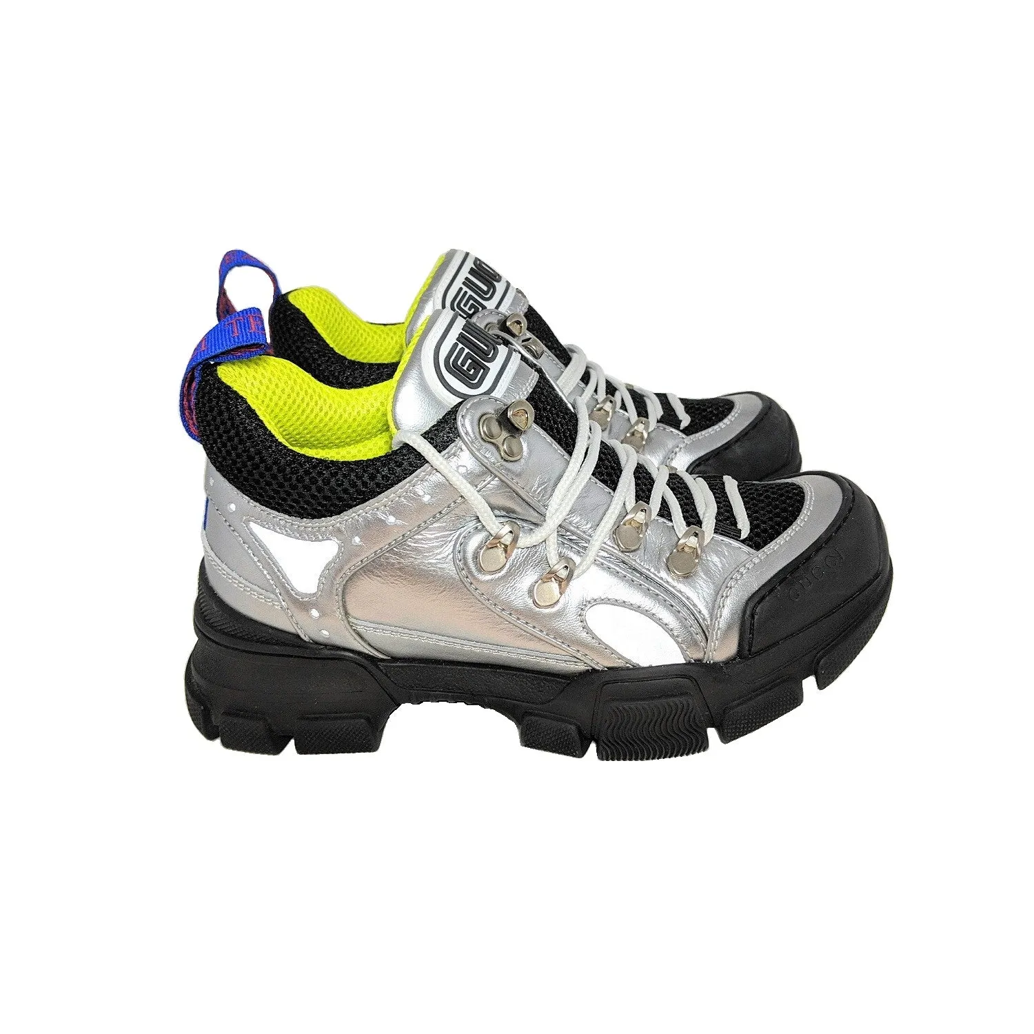 Gucci Flashtrek Chunky Sneakers with Removable Crystals 36