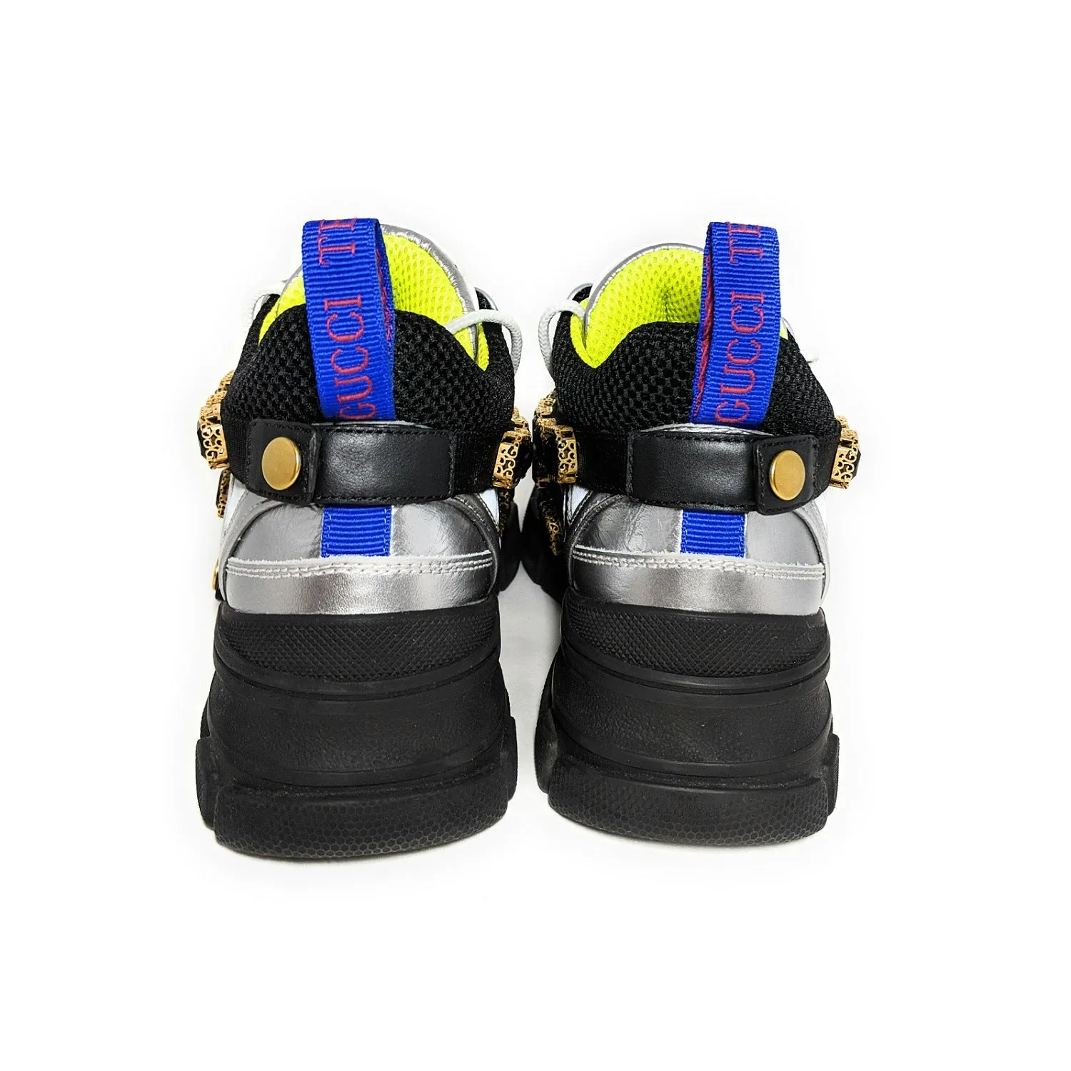 Gucci Flashtrek Chunky Sneakers with Removable Crystals 36