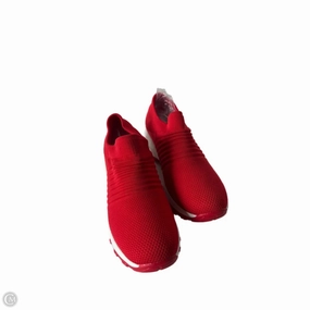 High Top Style Comfortable Footwear Technology Shoes Sneakers By Cme In Red, Size: 8.5