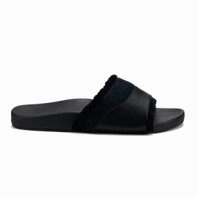 Errand Style Versatile Travel Shoes H????ala Slide - Black